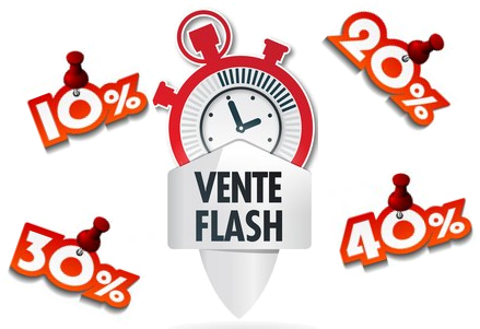 Logo vente flash